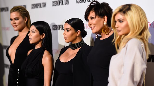 Kardashians at a Cosmopolitan event