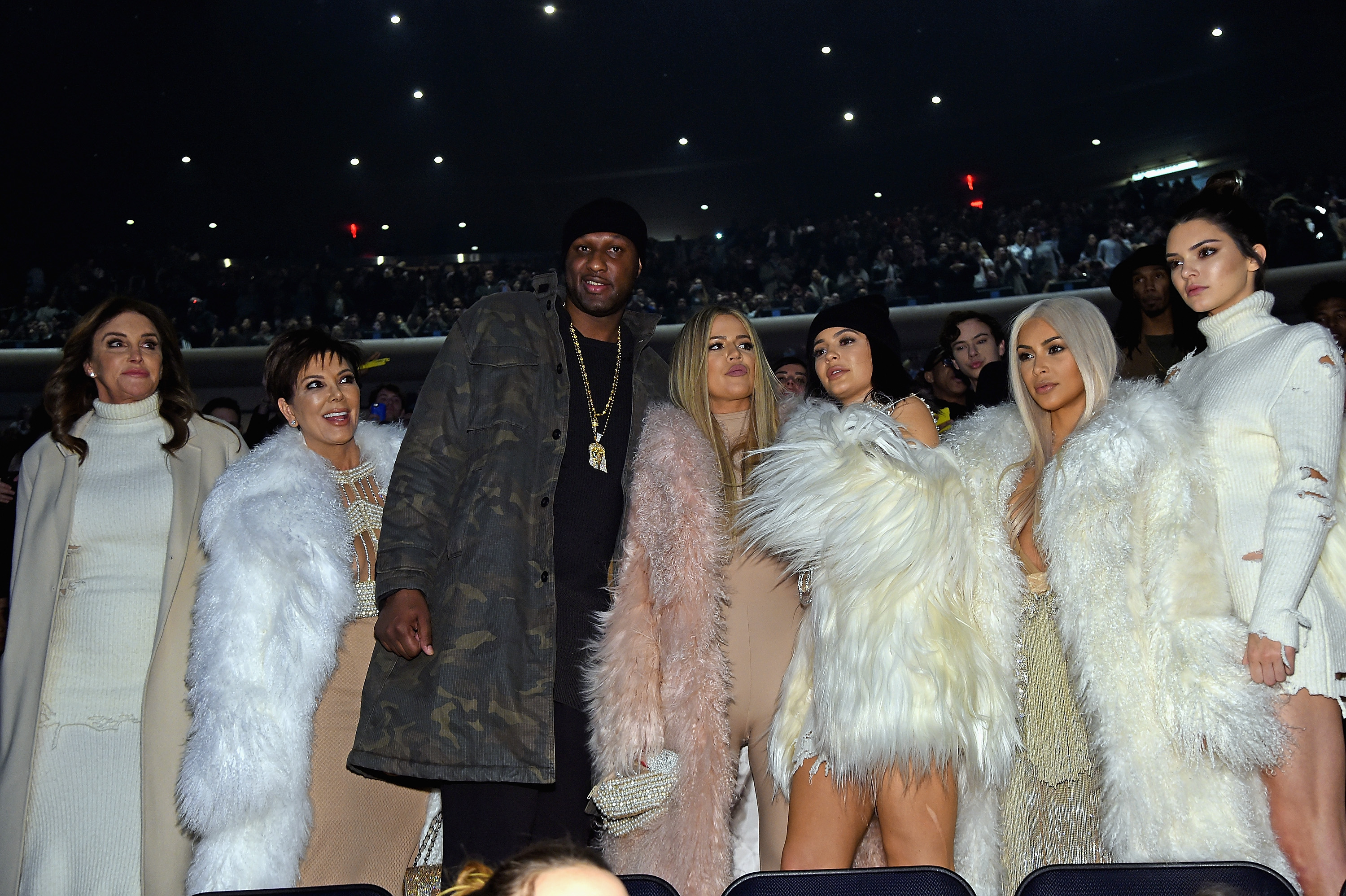 Kardashians at Yeezy