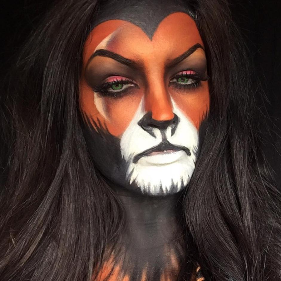 Lion King Halloween Make-Up