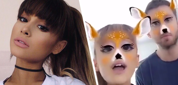 Ariana Grande & Calvin Harris Snapchat