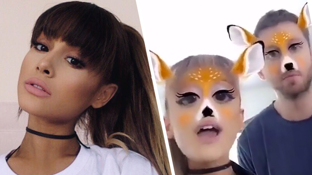 Ariana Grande & Calvin Harris Snapchat