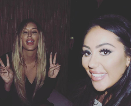Charlotte Crosby and Sophie head on reunion night