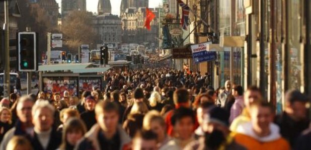 edinburgh shoppers