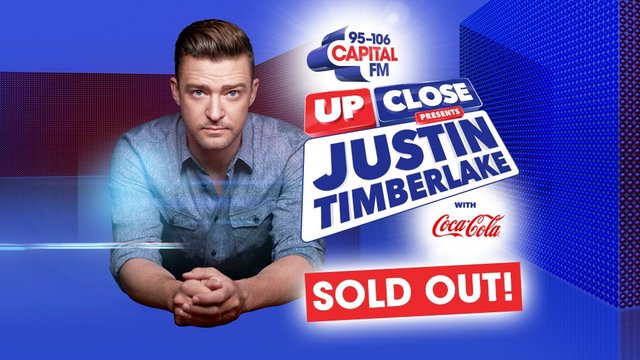 Justin timberlake Up Close sold out 