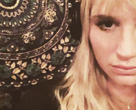 Kesha is back in the studio with a Grammy award wi