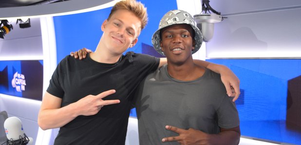 Caspar Lee and KSI 