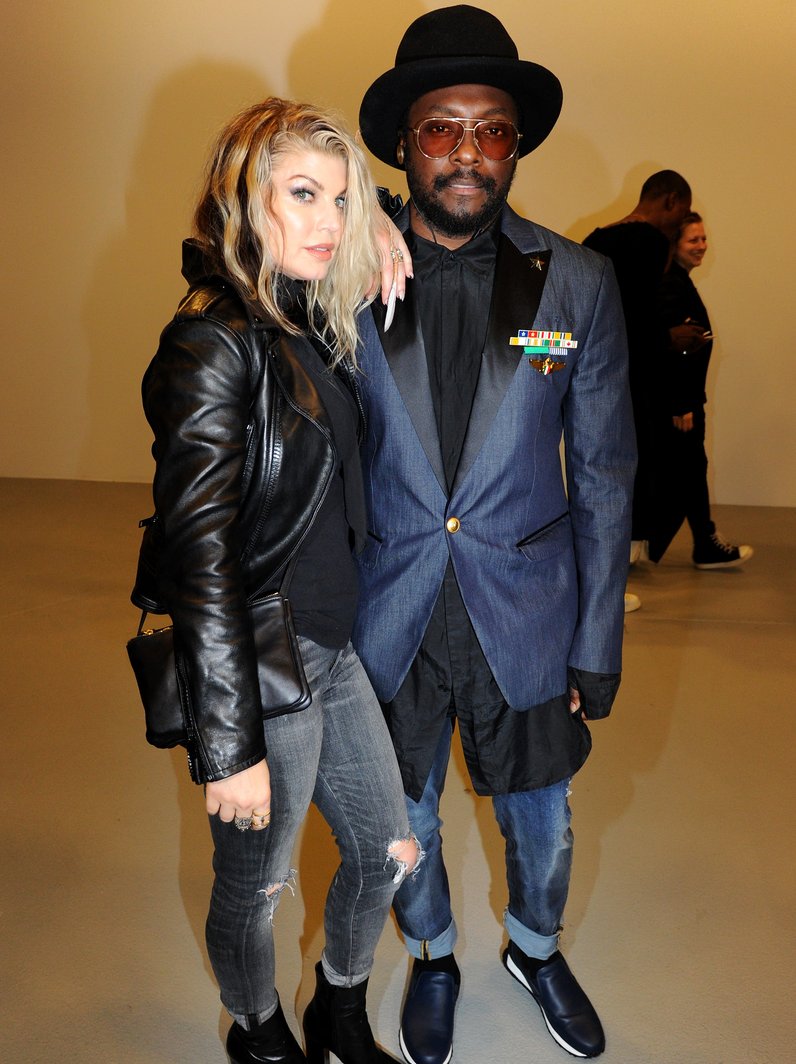 Fashion Week Fergie and Will.i.am