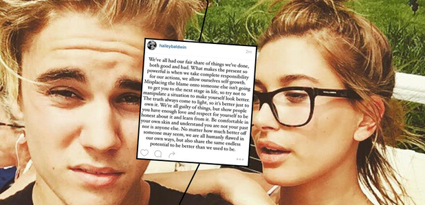 Something Tells Us Hailey Baldwin Regrets Posting This