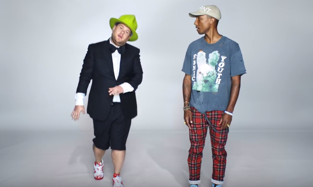 James Corden & Pharrell