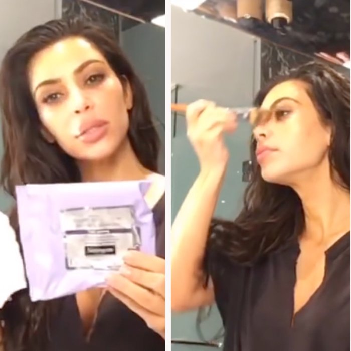 Kim kardashian hotsell armani foundation