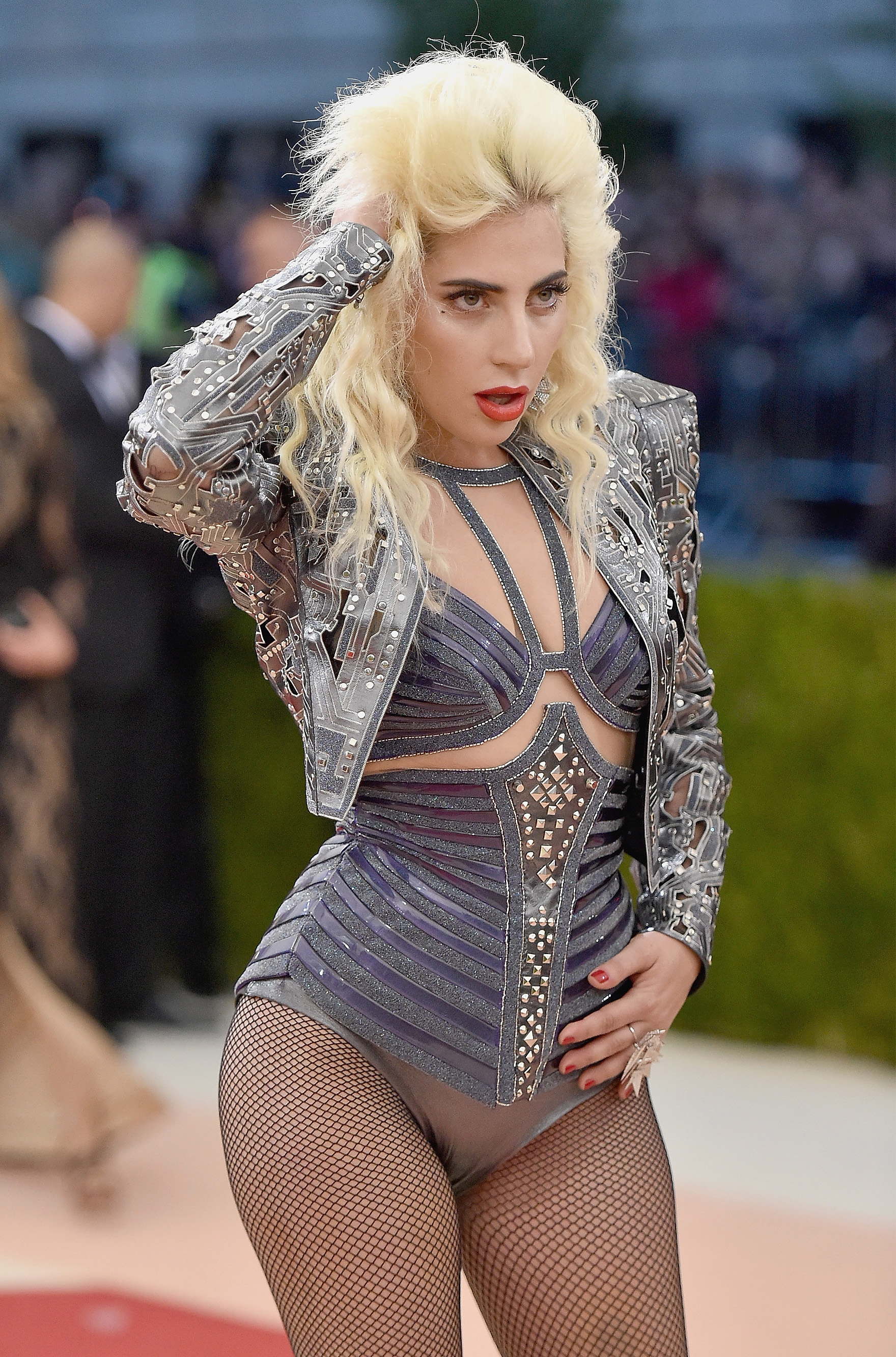 Lady Gaga at the 'Manus x Machina: Fashion In An A