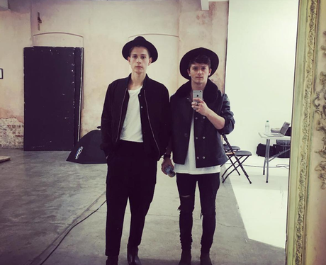 Fashion Moments 1st October James and Connor The V