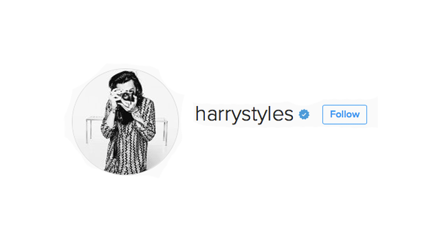 Harry Styles Instagram Account