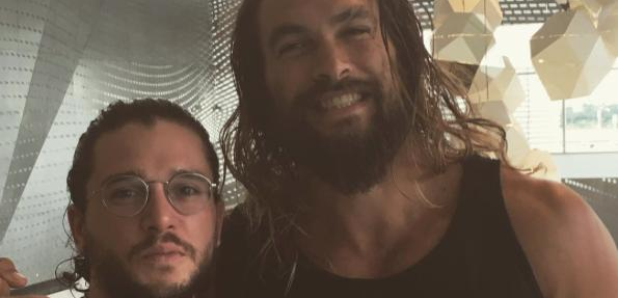 Jason Mamoa and Kit Harrington