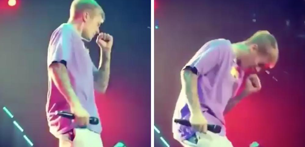 Justin Bieber Sneeze On Fans