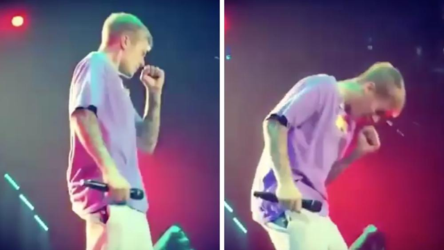 Justin Bieber Sneeze On Fans