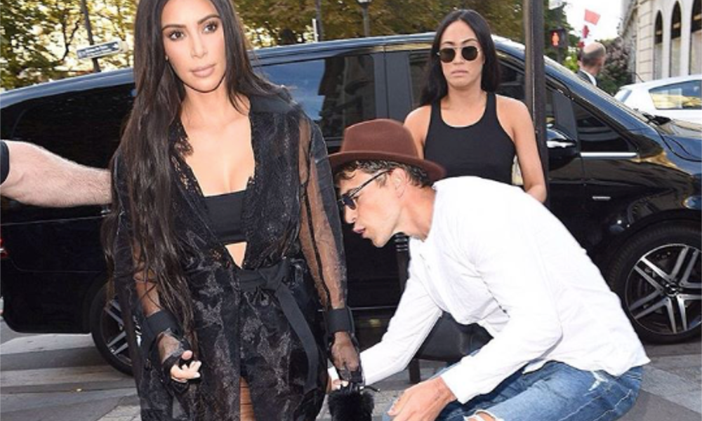 Kim Kardashian Paris Fashion Week Prank