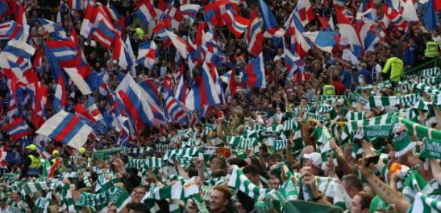 Celtic Rangers Crowd
