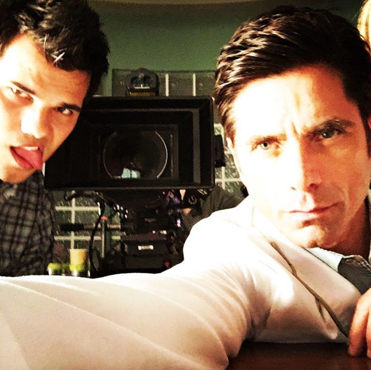 Taylor Lautner John Stamos