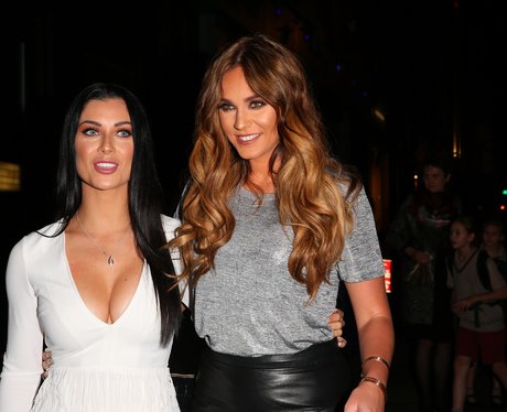 Vicky Pattison and Cally Beech cosy up