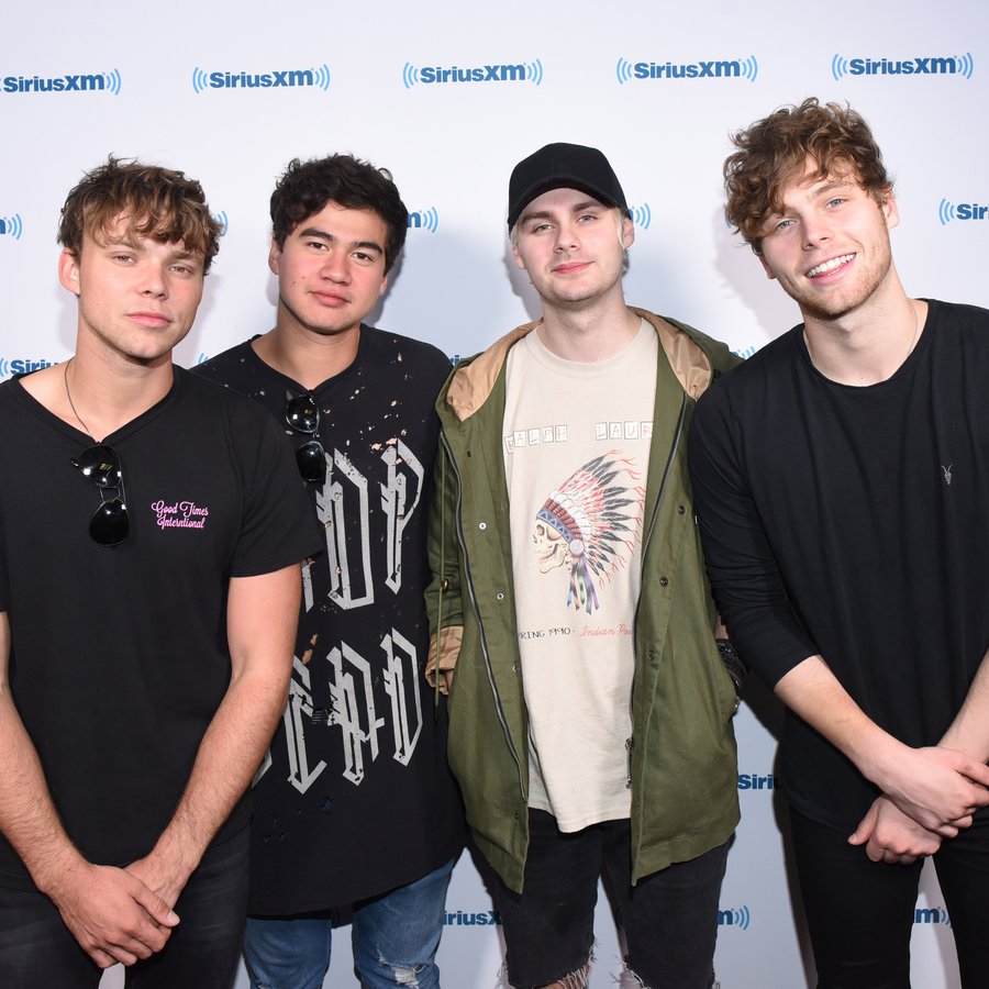 5 Seconds Of Summer Visit The SiriusXM Studios In Los Angeles