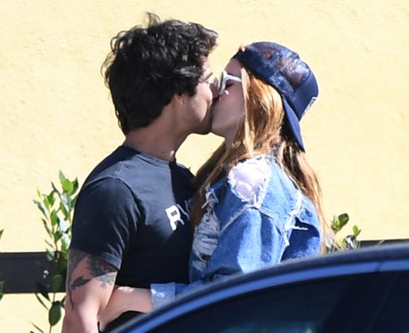Bella Thorne and Tyler Posey spotted kissing