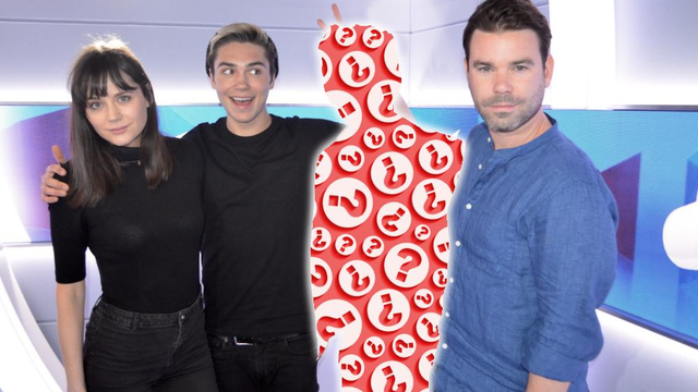 Dave Berry, George and Lilah with Mystery Guest