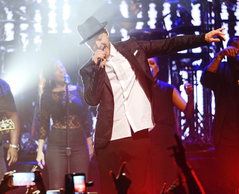 Justin Timberlake Up Close