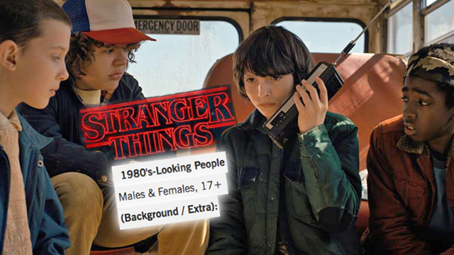 Brush Up On Your Acting! Stranger Things Are Looking To ...