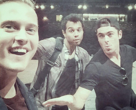 The High School Musical boys reunite