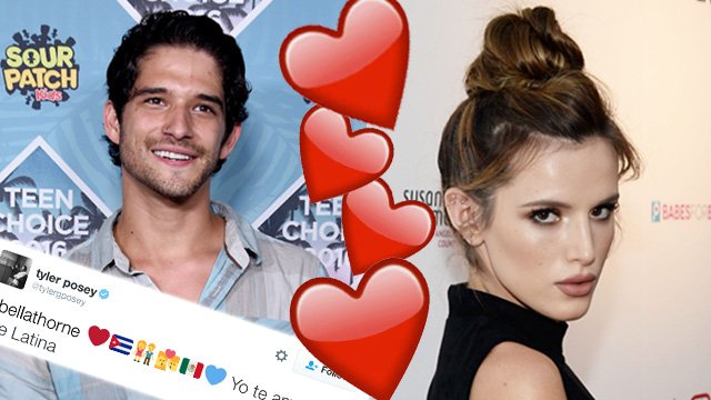 Tyler Posey and Bella Thorne