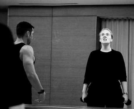Adele in the gym is all of us