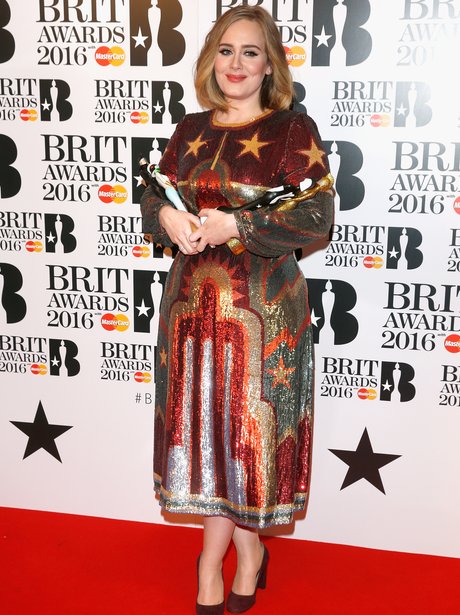 Adele The Brits 2016