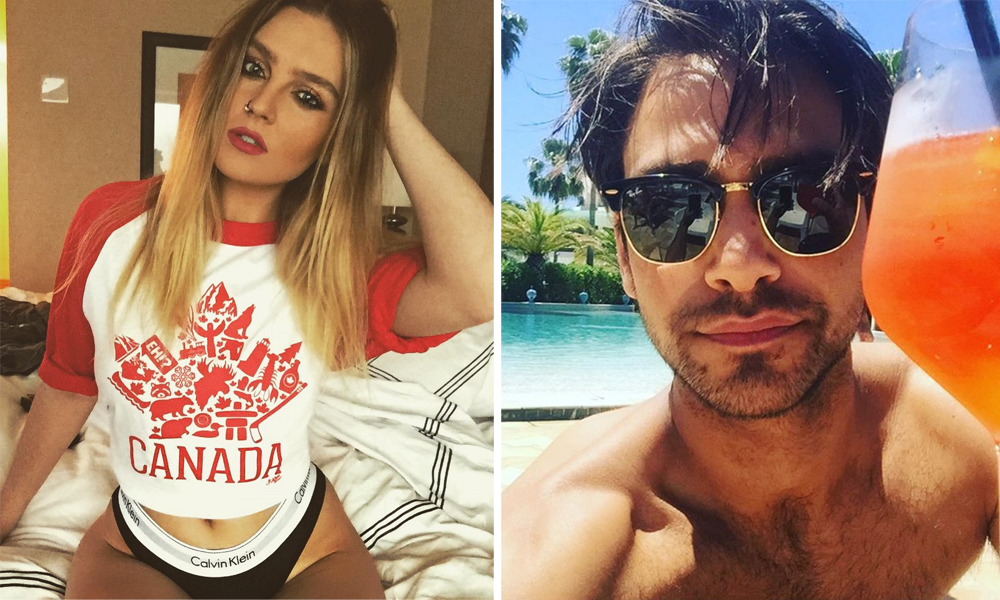 Perrie Edwards and Luke Pasqualino