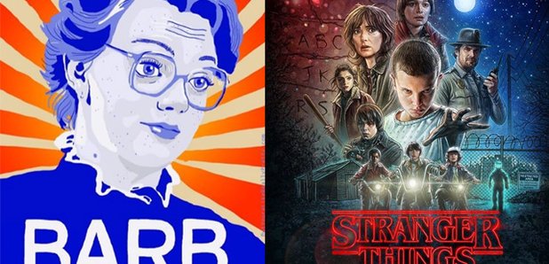 New York Comic Con: Fan Hangs 'Stranger Things' Barb Posters