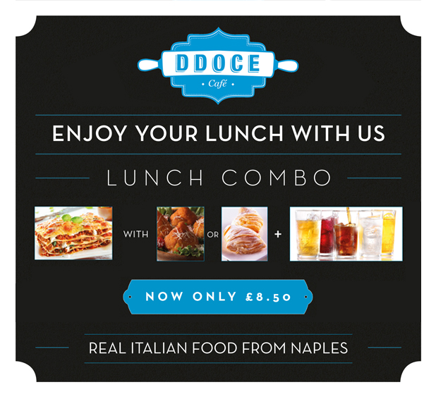 Ddoce Cafe lunch offer