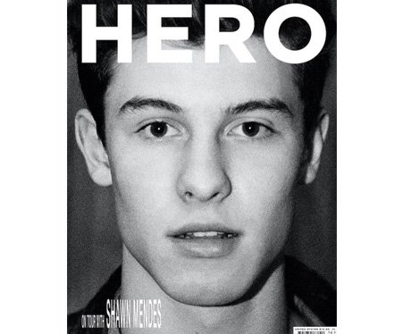 Shawn Mendes Hero Magazine cover