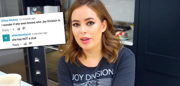 Tanya Burr Joy Division Troll