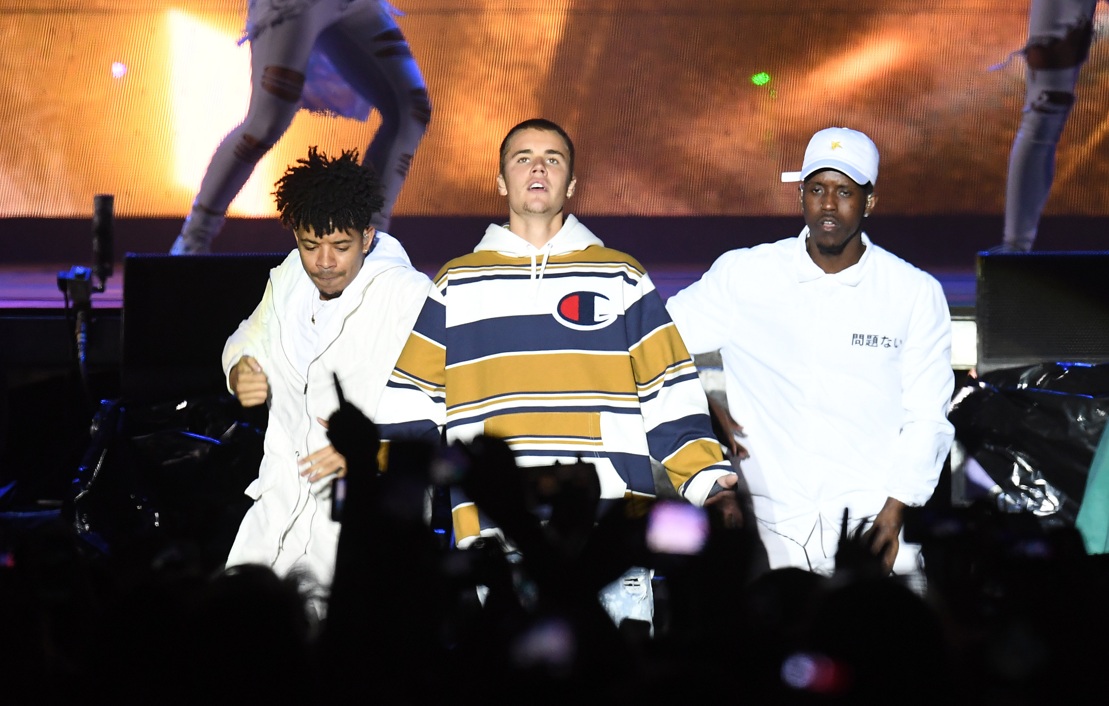 Justin Bieber at V Festival At Hylands Park - Day 