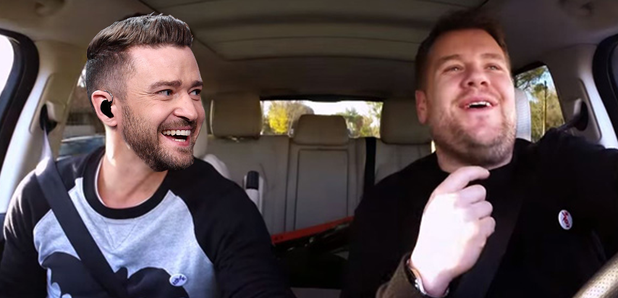Justin Timberlake James Corden Carpool Karaoke
