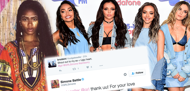 Little Mix Simone Battle twitter