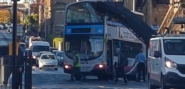 Bus crash in Shawlands