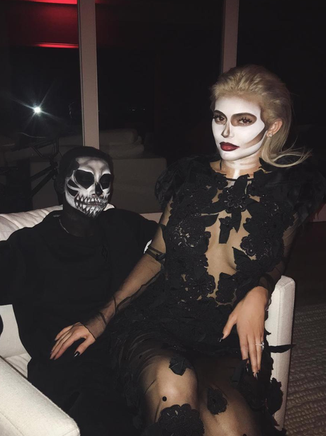 Celebrity Halloween 2016 Kylie & Tyga