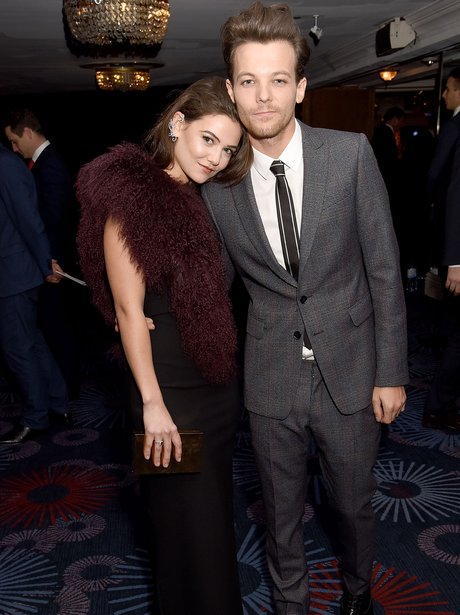 Danielle Campbell and Louis Tomlinson cosy up at P
