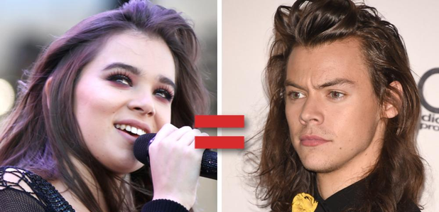 Hailee Steinfeld and Harry Styles