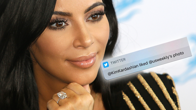 Kim Kardashian Liked Tweet