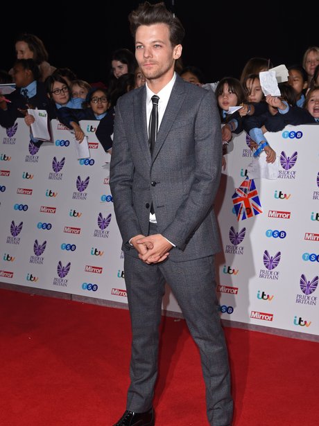 Louis Tomlinson at the Pride of Britain awards