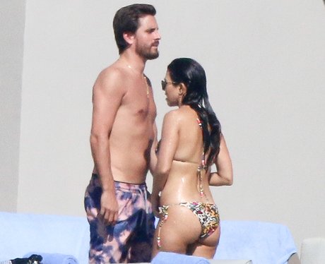 Kourtney Kardashian and Scott Disick