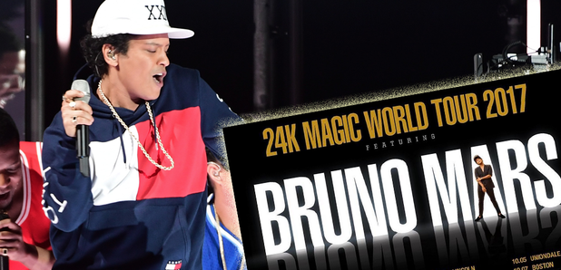 Bruno Mars The 24K Magic World Tour