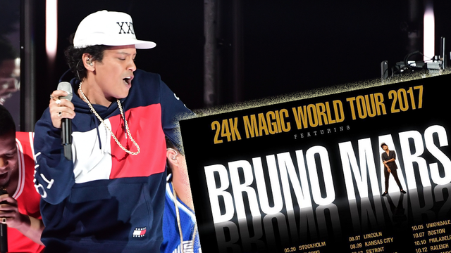 Bruno Mars The 24K Magic World Tour